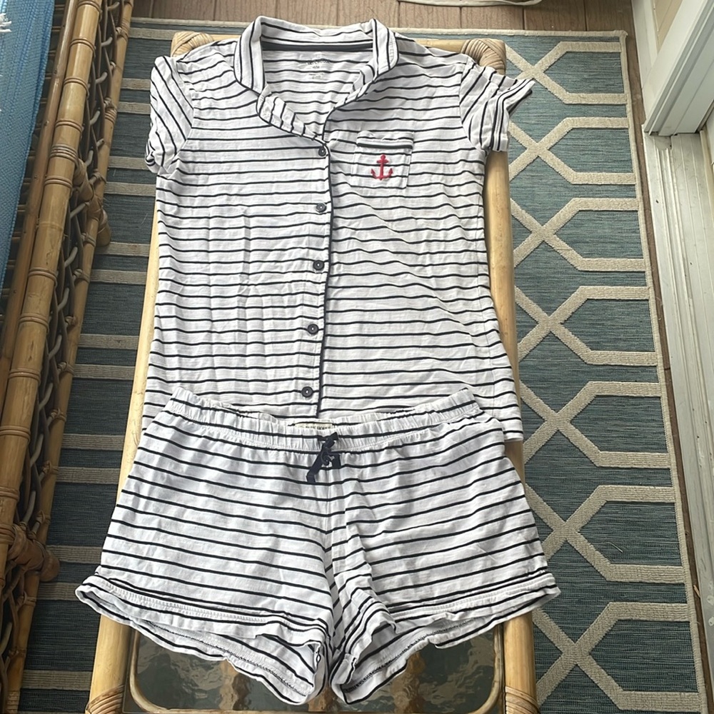 Little Blue House pj set